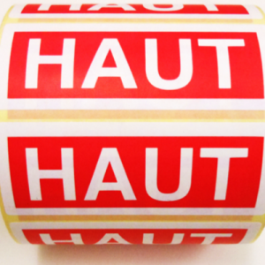 Bobine à étiquettes haut gh diffusion emballages